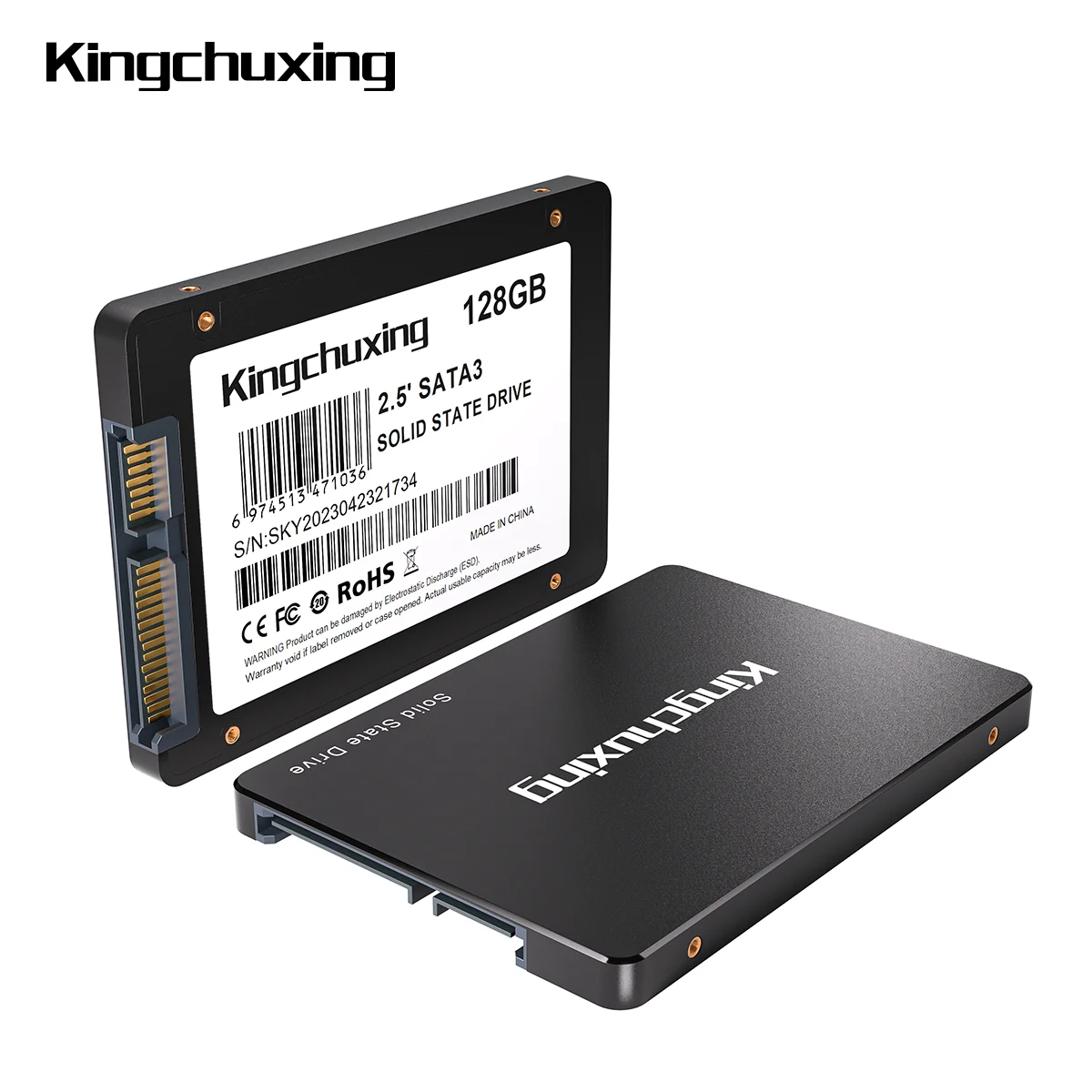 Kingchuxing Wholesale 5 pcs Internal Ssd Hard Drives Retail 1pcs Of 2.5 Sata 2TB Ssd 128gb 512gb Disk Laptop External Hard Drive