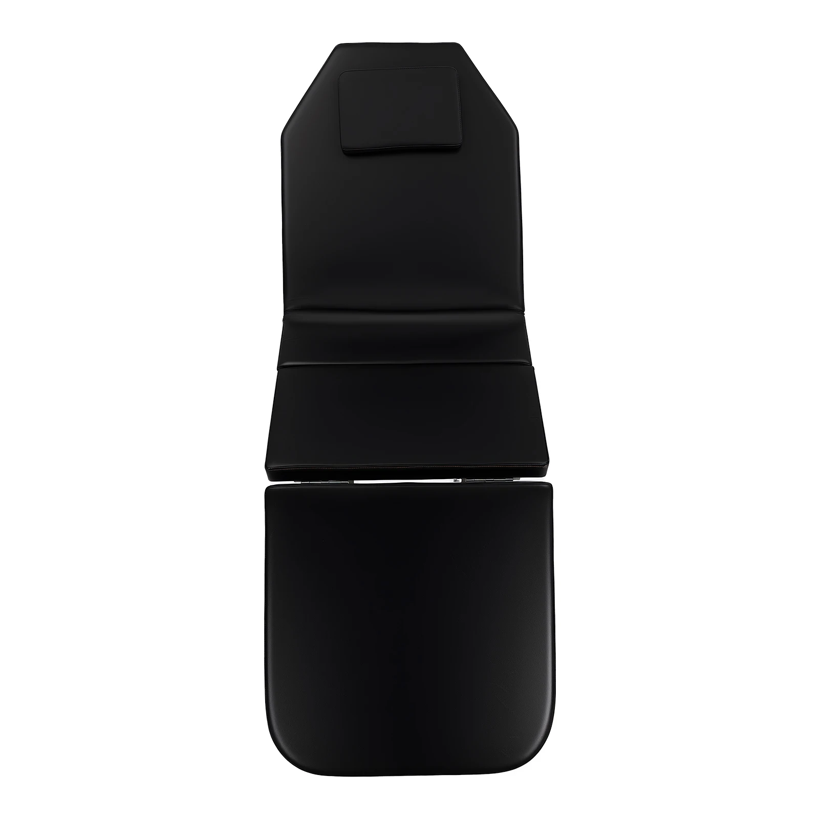 Tragbarer Klappbarer Spa-Stuhl Schwarz 3-Fach Faltbare Massageliege Belastbarkeit 200-250kg PU Für Krankenhäuser, Schönheitssalons, Spa – Detail 14