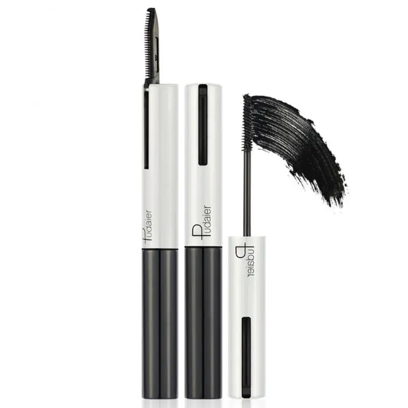 Fashion White Mascara Makeup 4D Silky Natural Long Lash Mascara Wodoodporny tusz do rzęs Gruby, trwały, podkręcający tusz do rzęs Rimel