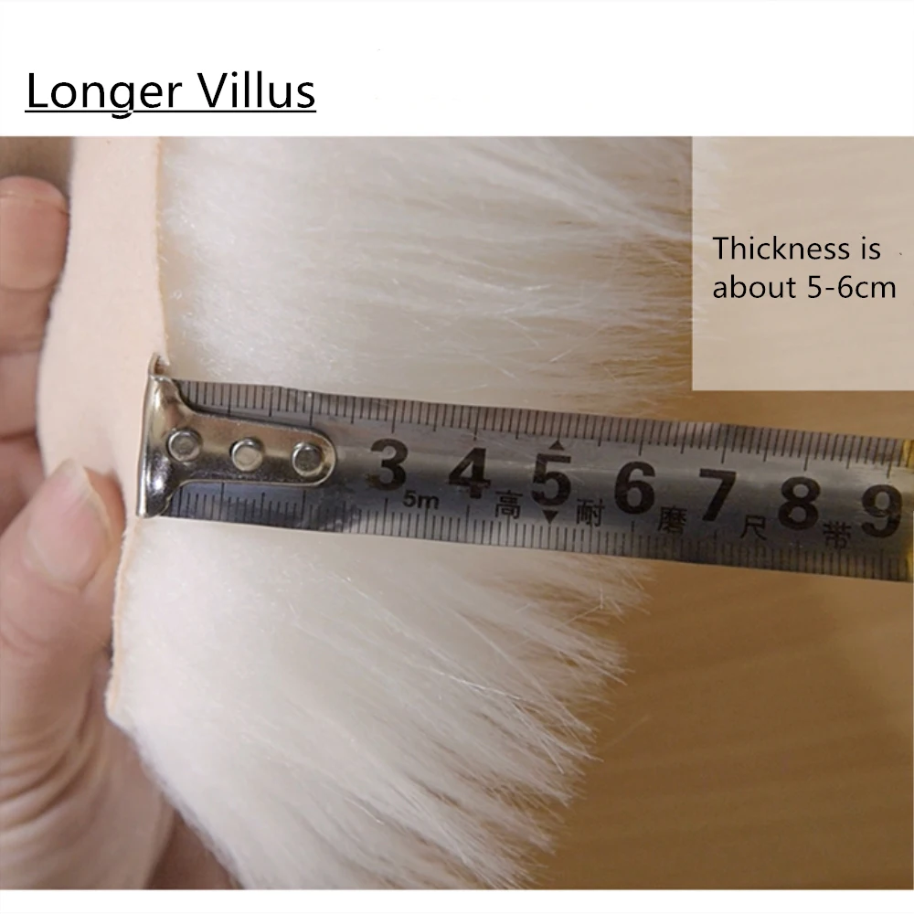 30*30 سنتيمتر الفاخرة الاصطناعي جلد الغنم لينة السجاد غطاء كرسي غرفة نوم الكلمة حصيرة مستديرة قابل للغسل السجاد غطاء كرسي ديكور المنزل