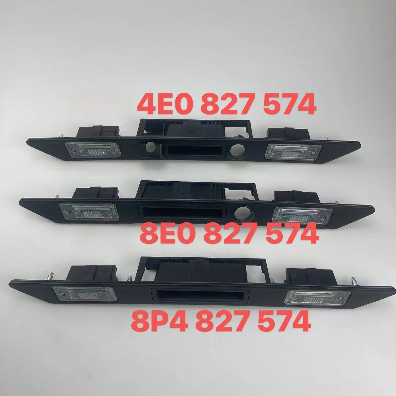 

For Audi A3 A4 A6 Q7 RS4 RS6 8P48275743FZ Car Rear License Plate Light Trunk Tailgate Handle Switch 8P4827574 8E0827574