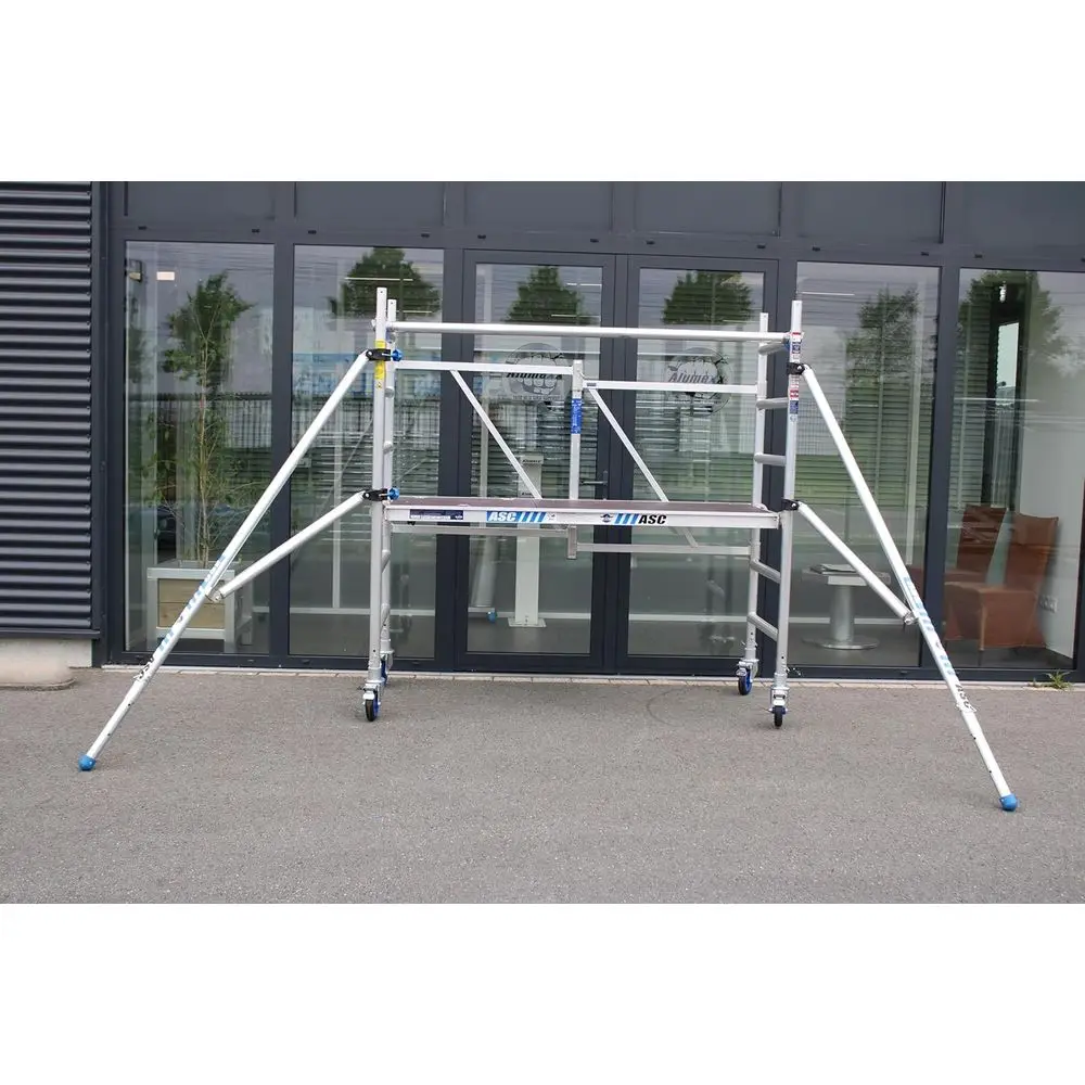 ASC Group A-Line Stackable Scaffold Tower | 1000 lbs Capacity | 8'8 to 16'4 Height | Multi-Position Scaffolding