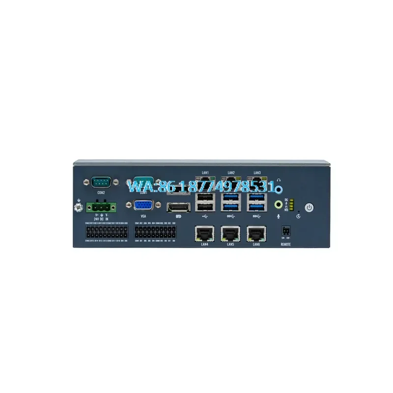 Wmwmnu for Customized 6th to 9th Gen Industrial Box PC with I3 I5 I7 8GB RAM 128GB SSD SIM USB 3.0 Fanless Stock