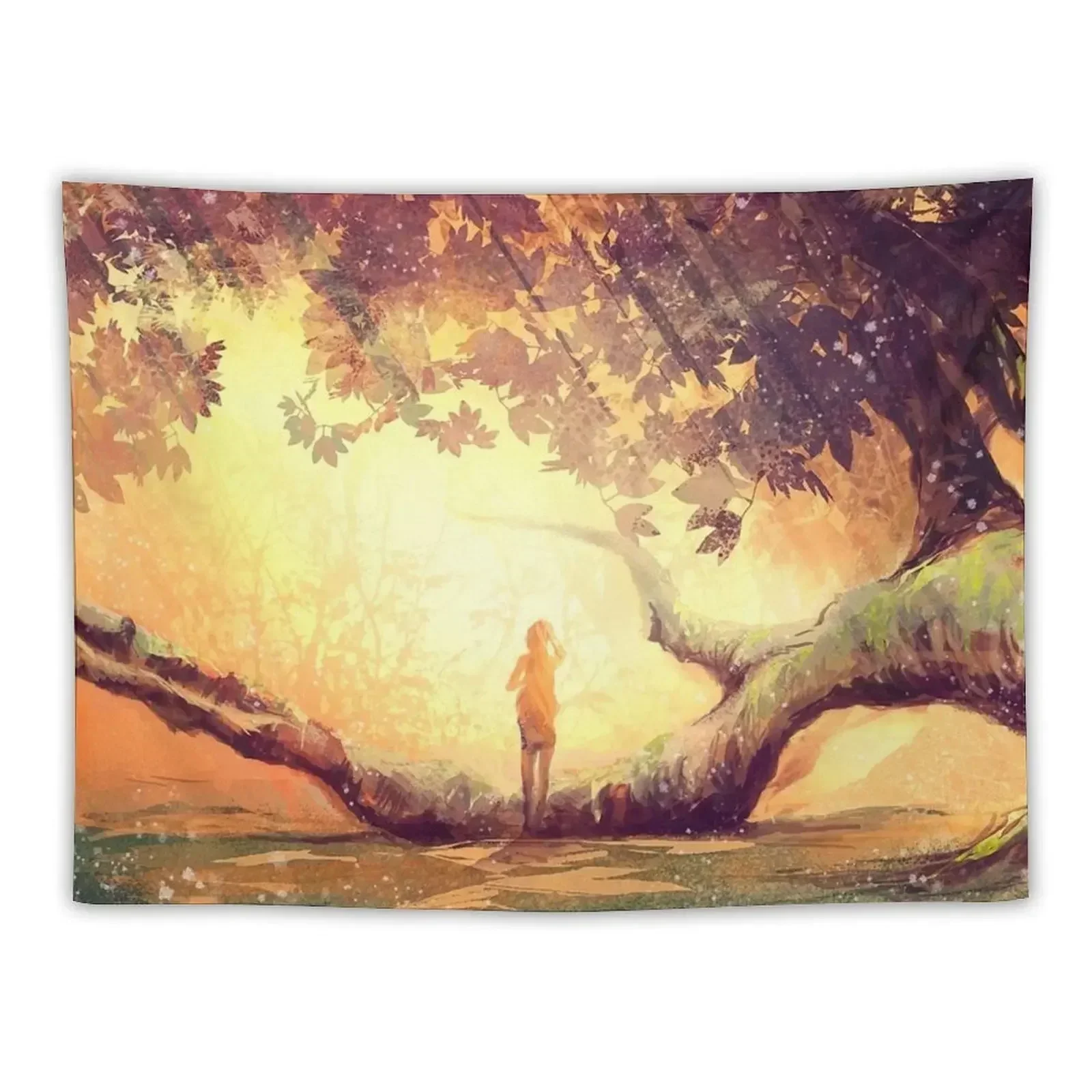 Anime forest Tapestry Bedroom Decor Wall Deco Bedroom Decor Aesthetic Room Decor For Girls Tapestry