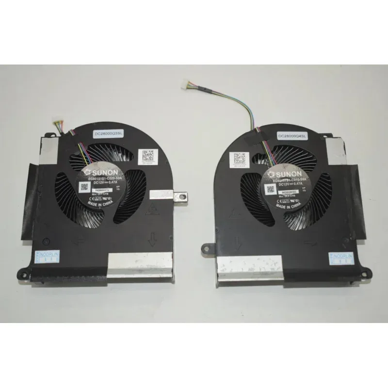 

New For DELL Alienware M15 ALW15M AREA-51M R2 CPU&GPU Cooling Fan 0TPV77 0TW5Y8 TAN