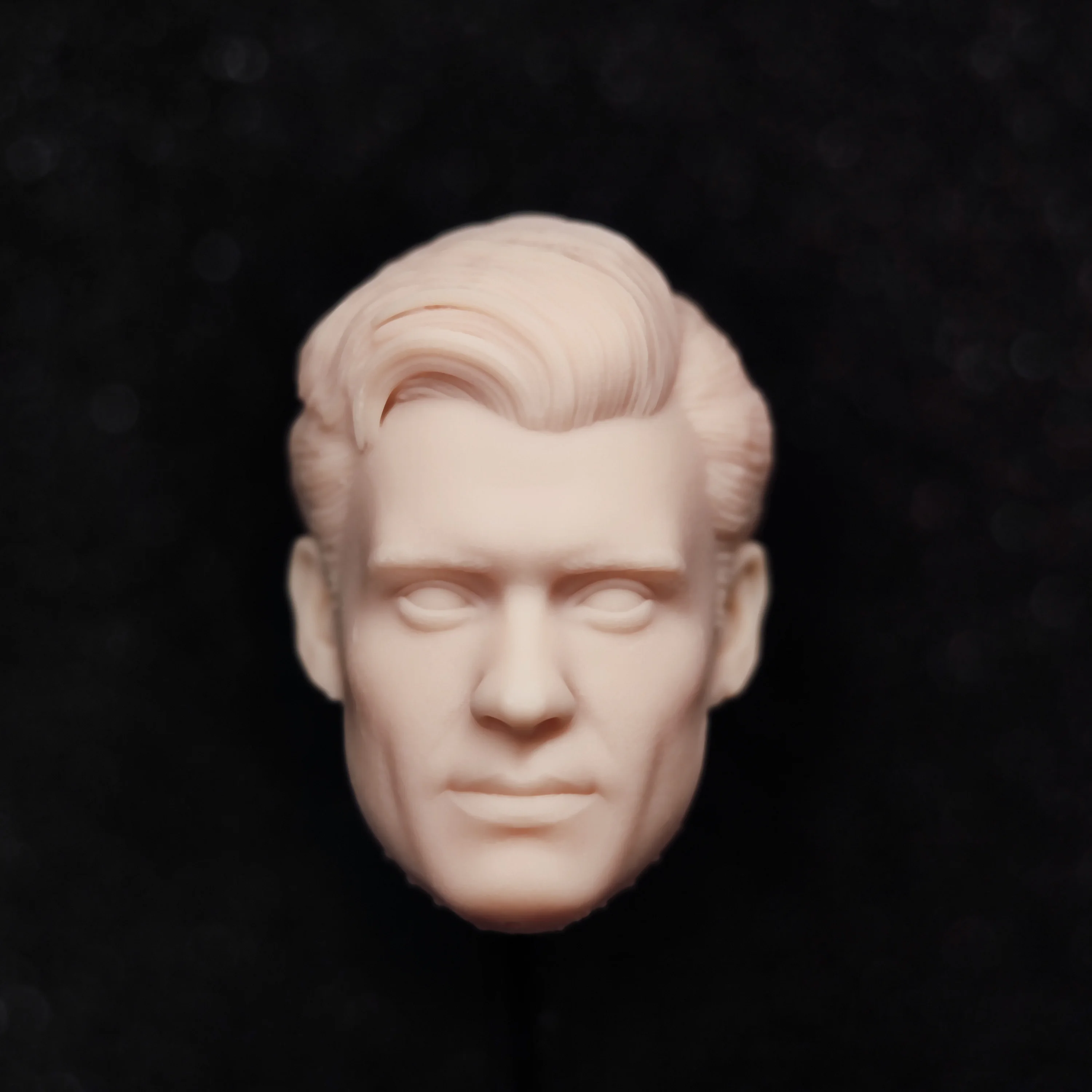 HL2021 DIY Customized 1/18 1/12 1/10 Scale Unpainted Head Sculpt for 3.75