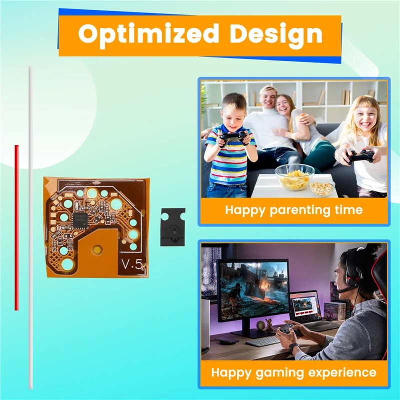 

Плата для калибровки джойстика и устранения дрифта SQPP-Gamepad с высокой точностью на основе датчиков Холла