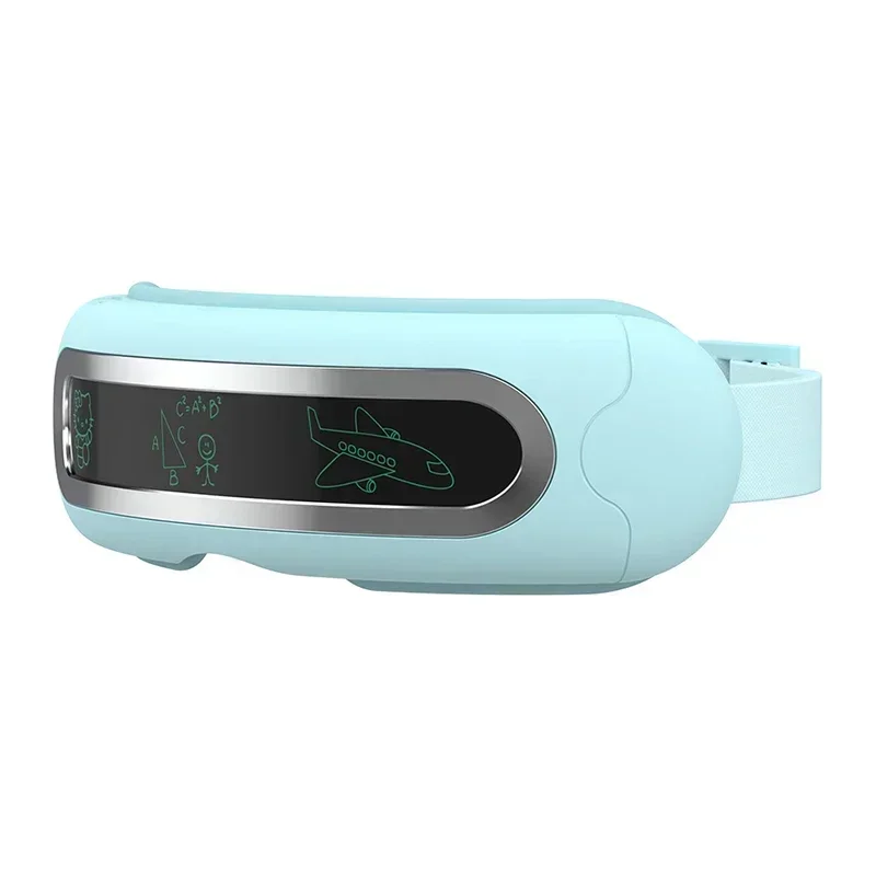 Customized eye massager for kids green light and adjustable distance ar-256 blue