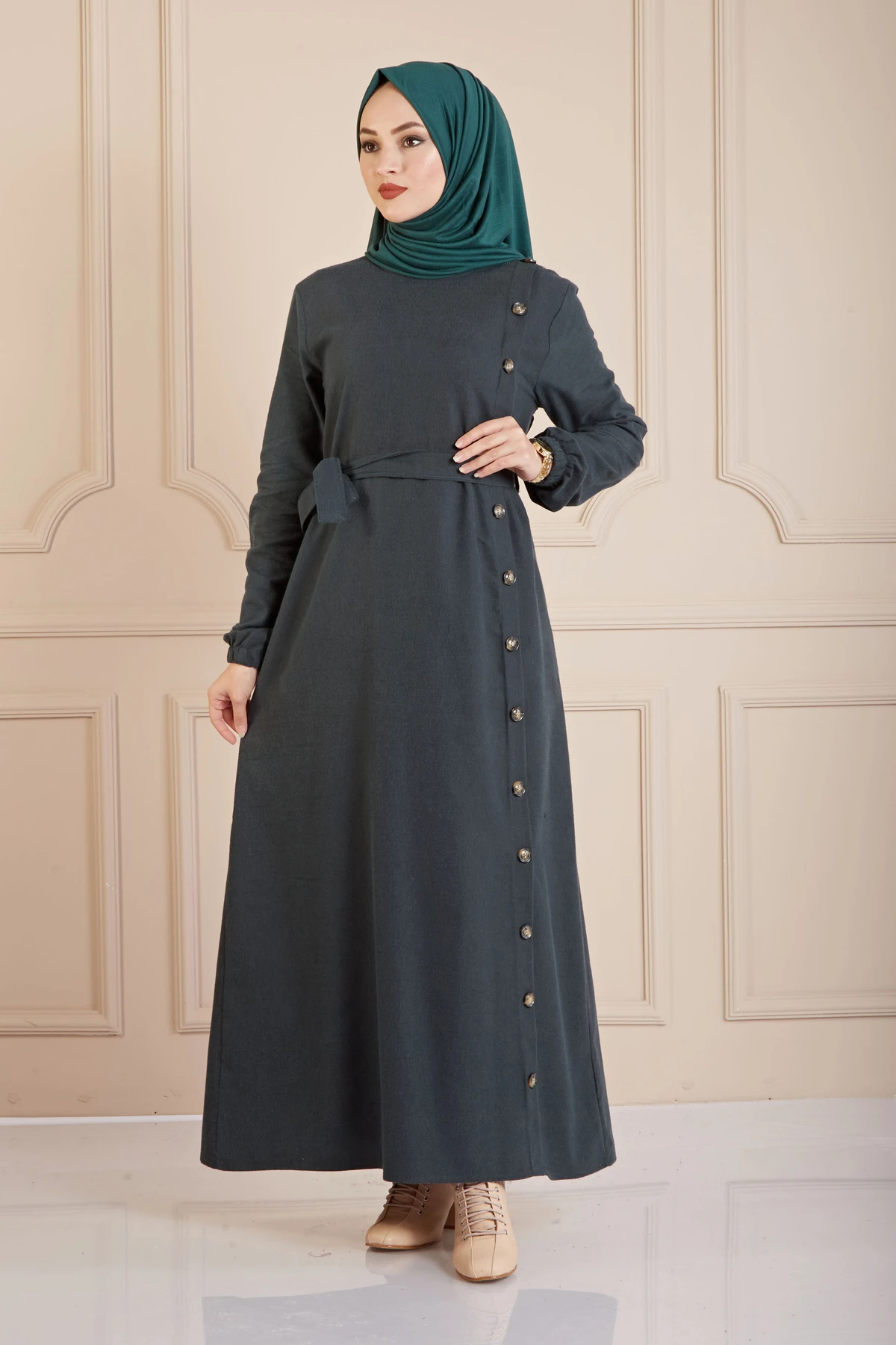 

Dress women's dresses 2021 kaftan abaya long Muslim evening dresses hijab abayas Turkish Hijab Party Casual women clothes