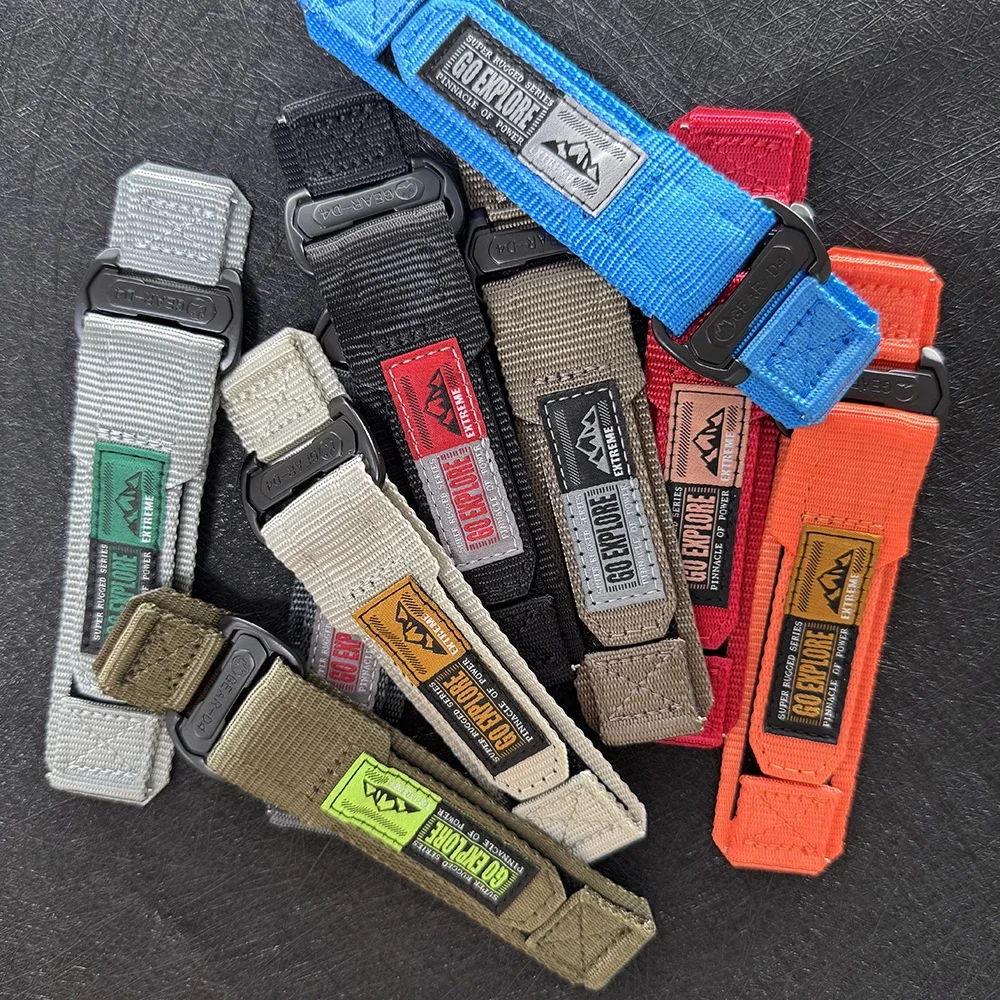 22 مللي متر سهلة تناسب الرياضة النايلون حزام لهواوي ساعة GT6 GT5 برو الفرقة ل GT6 GT5 GT4 GT3 46 مللي متر في نهاية المطاف سوار الساعات #3