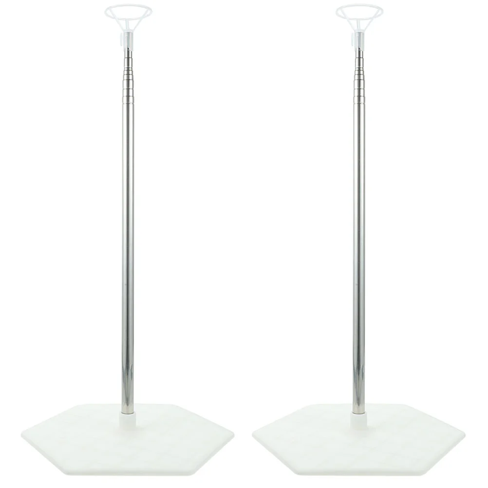 

2 Sets Balloon Column Stand Tabletop Base Clear Balloons Wedding Creative Holder for Party Stable Stands Floor