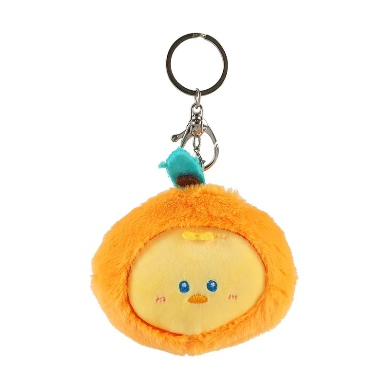 

10cm 60pcs Wholesale Cute And Adorable Animal Fruit Plush Toy Girl's Heart Bag Accessories Keychain Birthday Gift