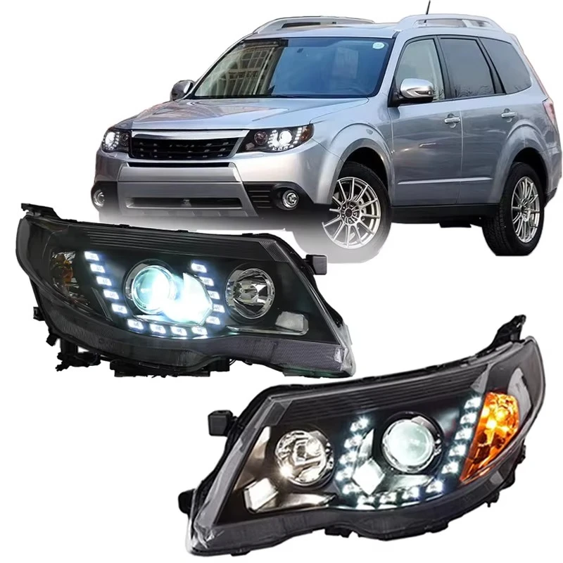 

LED Head Light for Subaru Forester 2008 2009 2010 2011 2012 2013 Headlight DRL Turn Signals Head Lamp Headlamp 12V Auto Parts