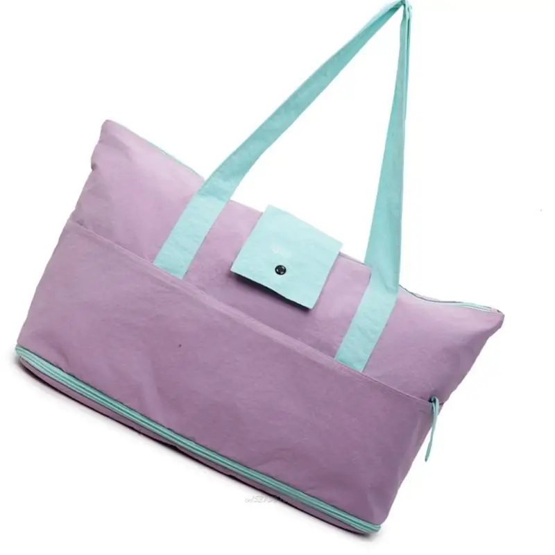 

X5XA Практичная водостойкая складная сумка-оксфорды большой вместимости для спортзала, путешествий, спортивного инвентаря, сумка