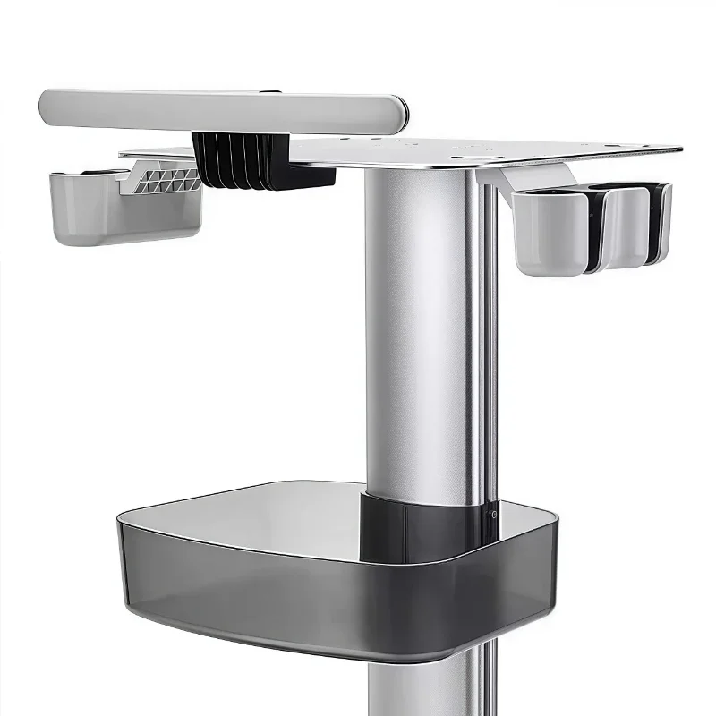 

Medical Ultrasound Trolley Hospital Tool Trolley Floor Standing Aluminium Trolley Carrito Auxiliar Organizador Furniture