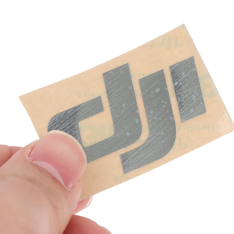 1Pc Hard Case Drone Rugzak Accessoires Dji Logo Sticker Label Zacht Logo Voor Dji Logo Sticker