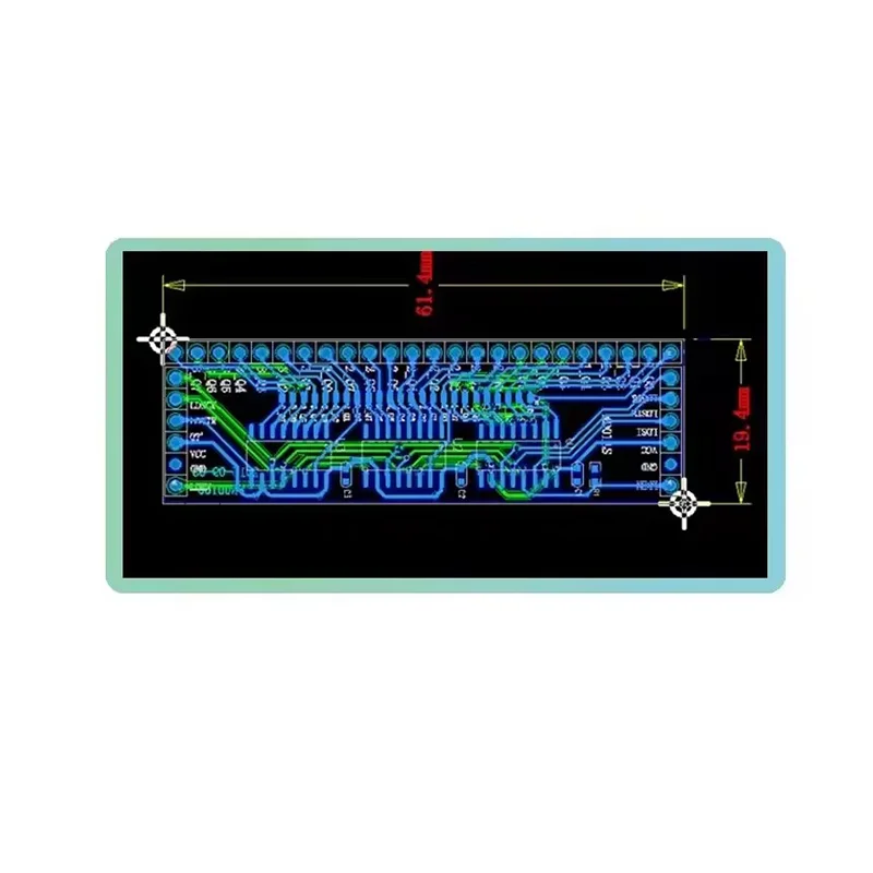 Microcontroller Serial to Parallel Pin IO Expansion Module 74HC595 Output Port Expansion 3 to 24pin LED control