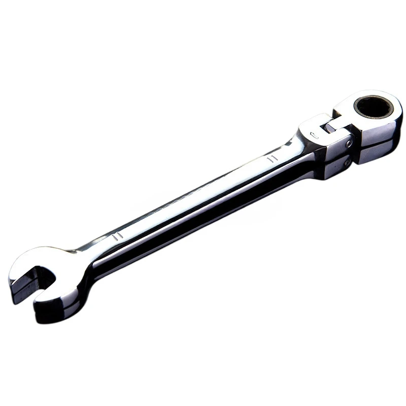 5907M 7-in-1 wide-angle movable ratchet plum wrench set 8~ 19mm