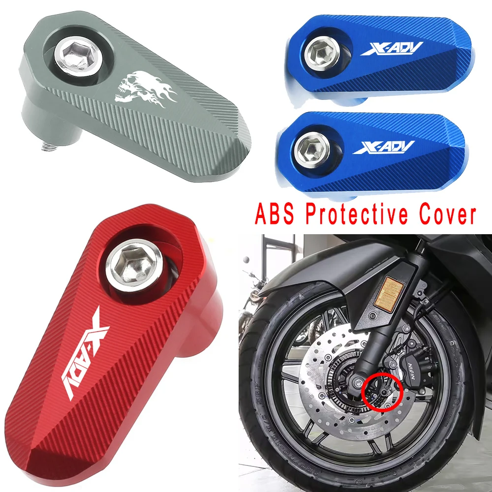 

6 Colors For Honda X-ADV ADV XADV 750 Motorcycle CNC Aluminum Front Rear Wheel ABS Sensor Protection Accessories