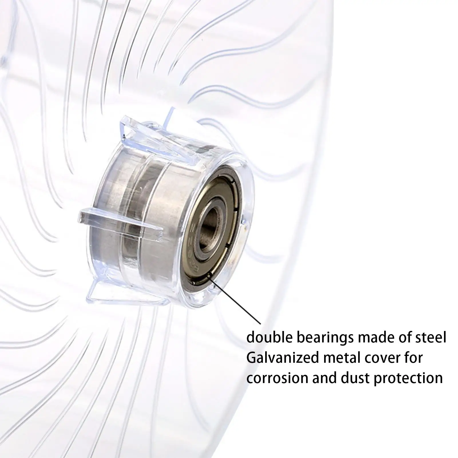 Hamster Running Sport Transparent Widened Running Wheel Support Toy Small Pet Roller Bearing Silent Running Wheel view 5