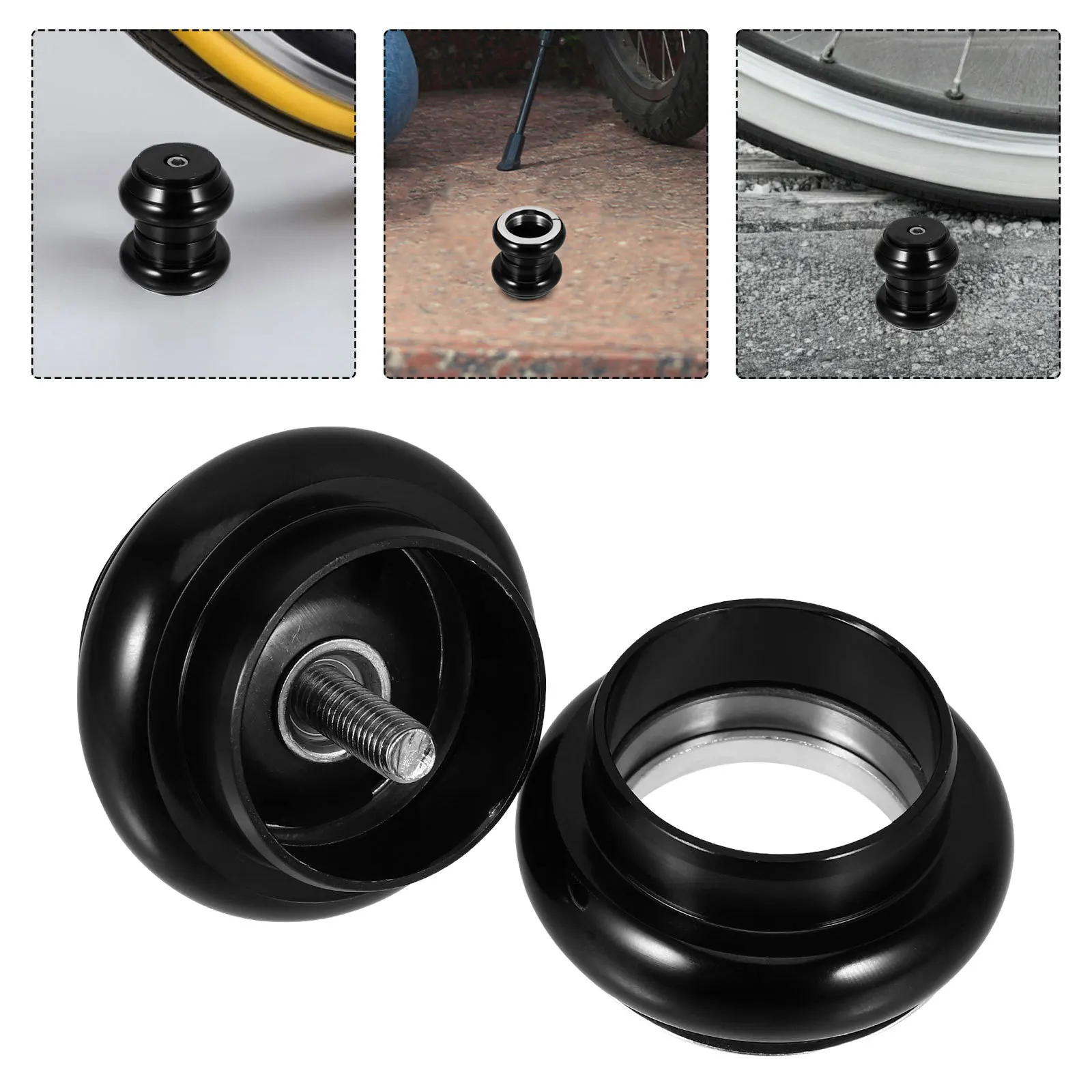 

Bicycle Aluminum Alloy Headset 34mm Hidden Fork Accessory Road Mountain Bikes Stable Support Elegant Design Repair Parts