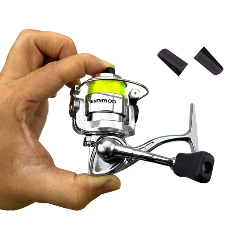 Pocket Mini 100 Spinning Reel Fishing Tackle Small Spinning Reel 4.3:1 Metal 