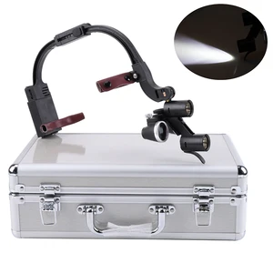 Chirurgisches Licht 5W Dentalkopflicht 3,5 -fache Zahnärzte vergrößert Zahnwerkzeuge 2.5x Medizinische Zauberzusammenhieb 12 Hauptverkauf medizinischer Scheinwerfer - №11