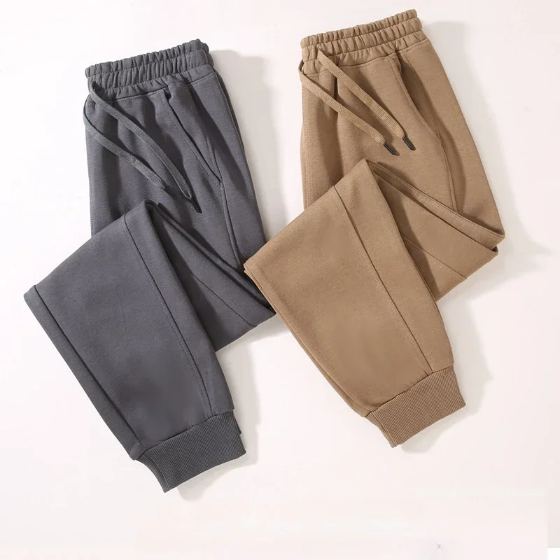 

Men's Cotton Sweatpants Spring Autumn Patchwork Stripes Pants Sport Drawstring Trousers for Men Women M-5xl Sportswear Pants