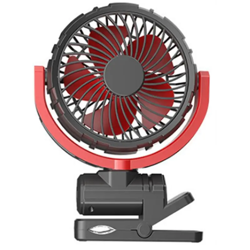 Portable Car Cooling Fan USB Powered With 2000Mah Rechargeable Battery For Various Vehicle Models
