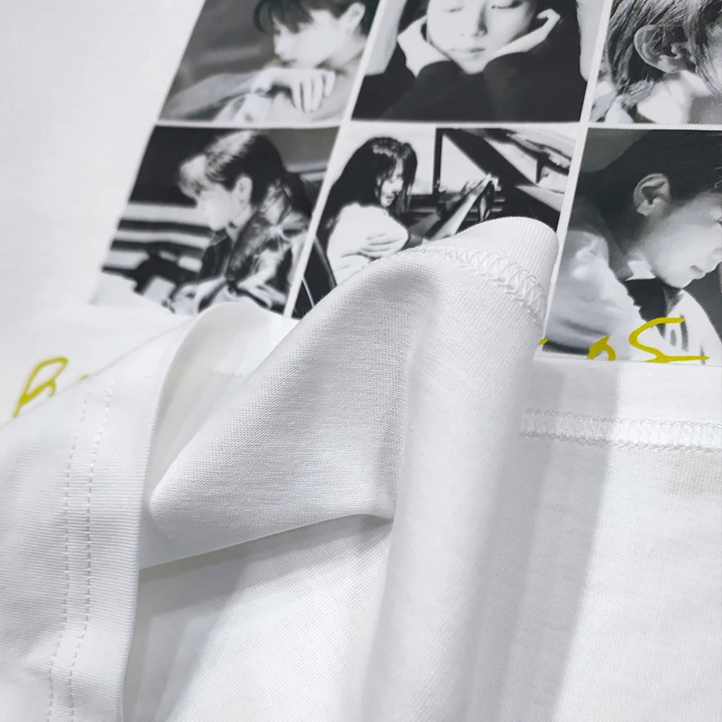 تي شيرت صيفي قطني بأكمام قصيرة مع طباعة توقيع ألبوم الذكرى السنوية الخامسة والعشرين لفرقة ZARD، تصميم عصري برقبة مستديرة وقصة...