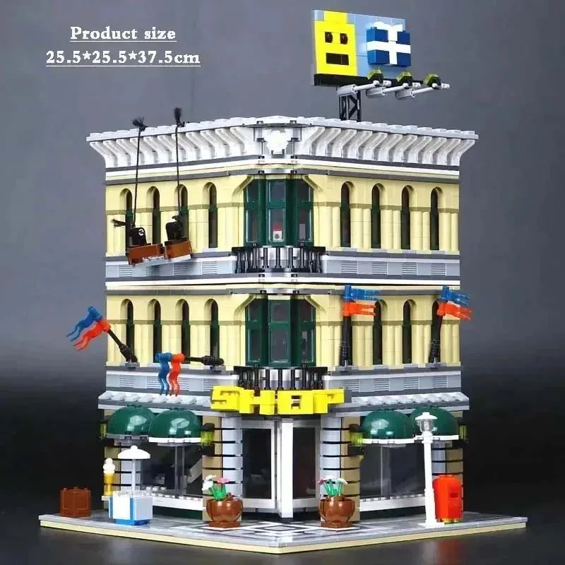 

2182PCS Grand Emporium 10211 15005 30004 84005 Building Blocks Bricks Birthday Christmas Gifts Toys 2766 2182 2231 Compatible