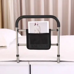 No-Installation Foldable Bedside Rail Senior Safety Assist Handle Bed Guard for Elderly Home Rising Aid Tool