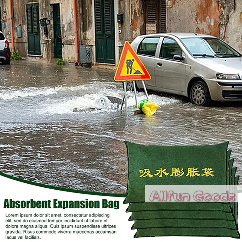 [T5]Water Absorbent Sandbags F - đánh giá và giá Flood Barrier Bag