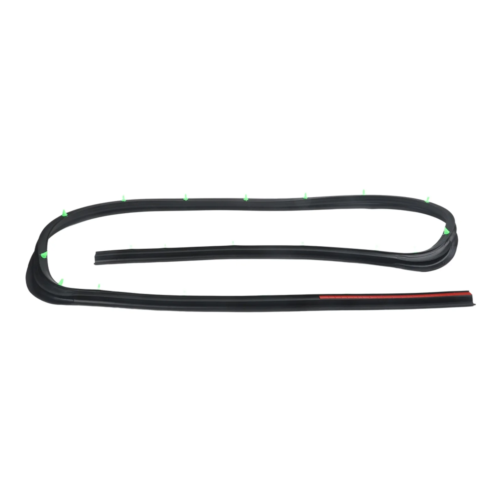 Rear Door Seal Tail Door Seal Quick Installation Replacement Installation Rubber Seal Strip For Car Auto Seal Black