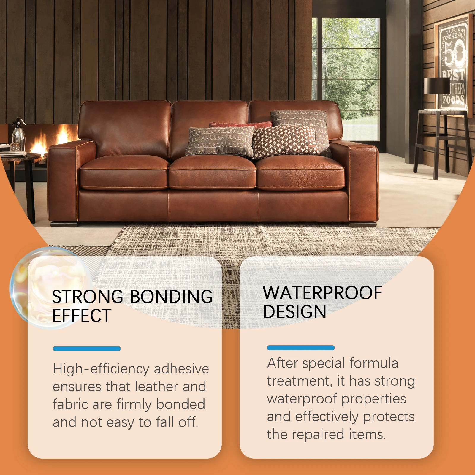 لاصق جلدي - ربط قوي، مقاوم للماء والشيخوخة، عديم الرائحة، صديق للبيئة وسريع الجفاف، فعال من حيث التكلفة