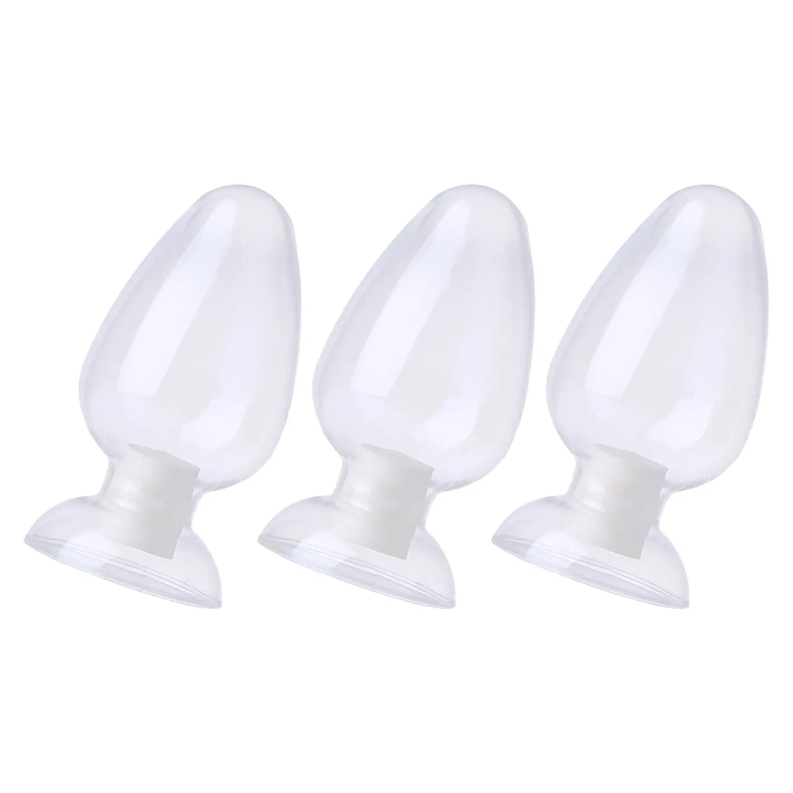 

Набор из 3 стеклянных пробирок в форме куриного сердца, элегантные конические лабораторные бутылки для демонстрации образцов и научных исследований