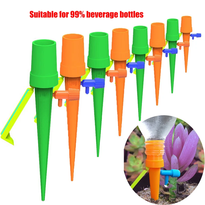 Garden Auto Drip Irrigation Watering System Automatic Watering Spike for Plants Flower Indoor Household Waterer Bottle Drip