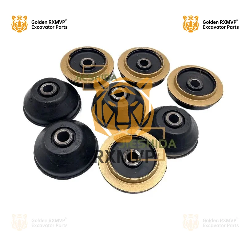 For Doosan daewoo dh dx 80-9/d80GO/dh80GOLD Machine Foot Rubber Engine Shock Absorber Cushion Rubber Cushion Excavator