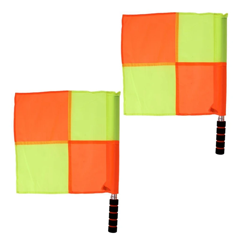 Soccer Referee Flag Set Red Yellow Cards With Notebook And Pencil Coach Stainless Steel Whistles With Lanyard