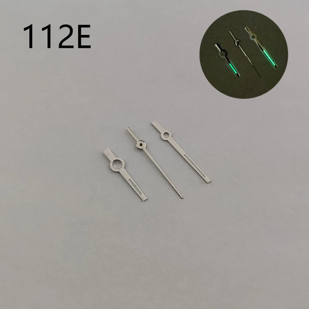 green luminous watch hands watch accessories ETA 2824 hands fit ETA 2824 2834 movement watch pointer high conduit watch parts