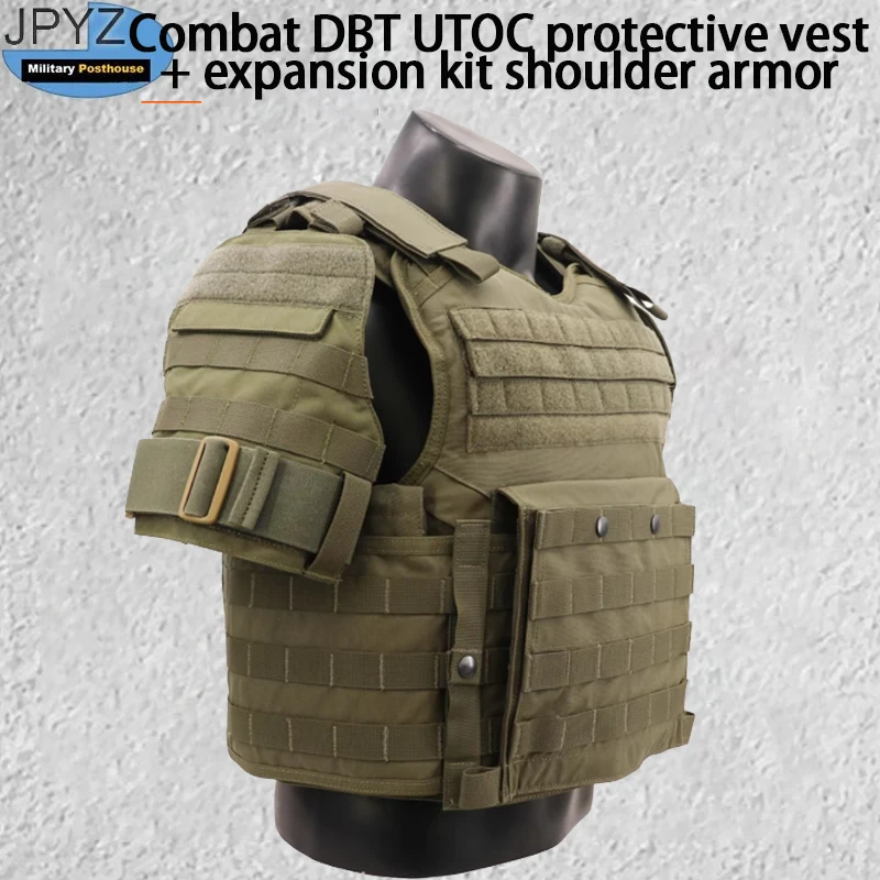 Combat DBT UTOC Protective Vest + Expansion Kit Shoulder Armor