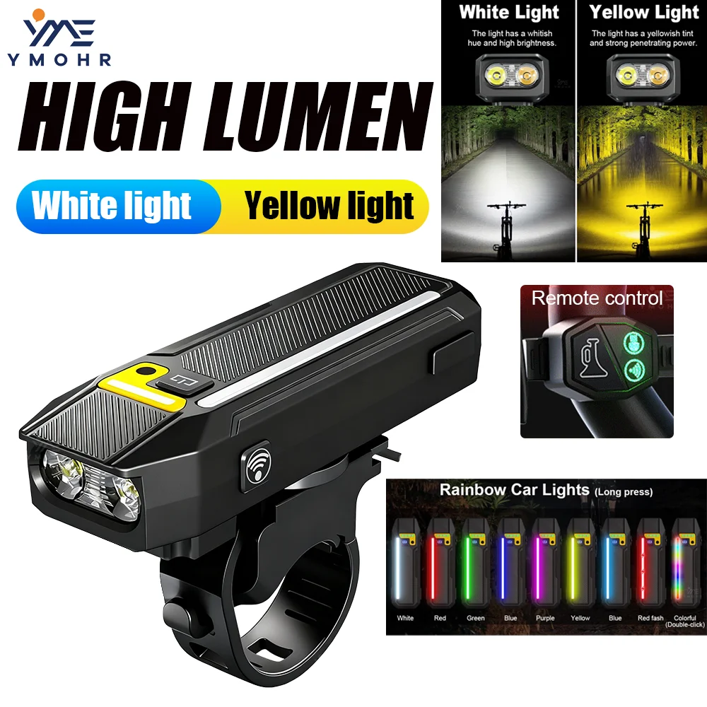 

LED Bicycle Light USB Charging Bike Light Waterproof Flashlight MTB Road Cycling Lamp Bicycle Light Accessories