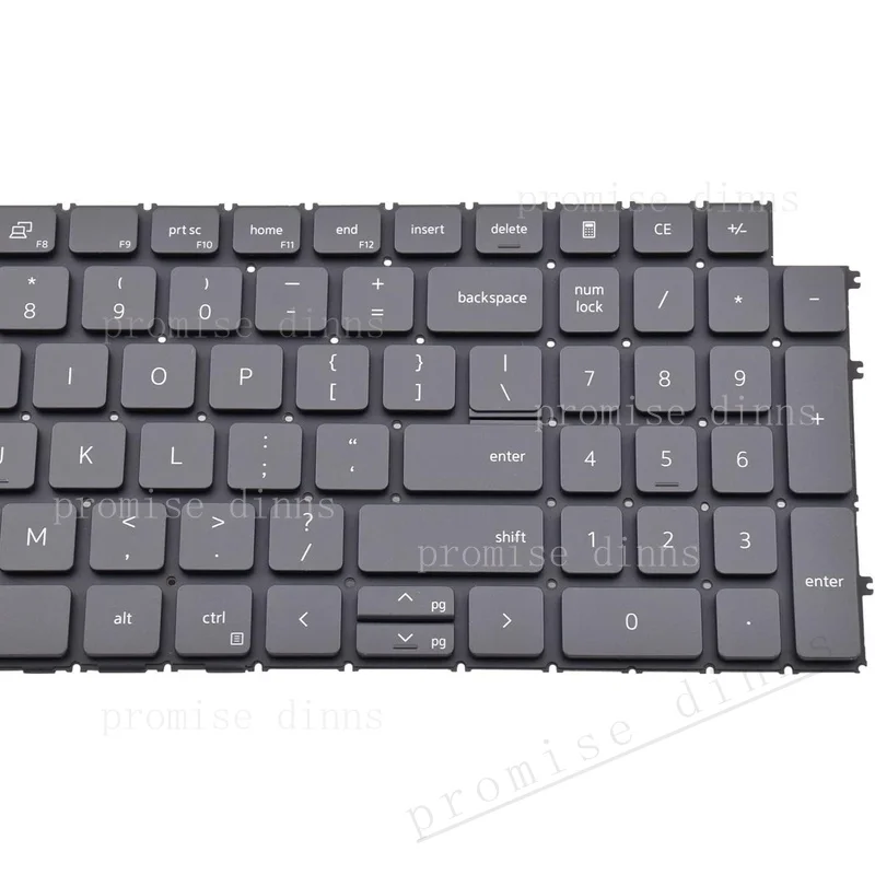 M  Keyboard for Dell Inspiron 15 3510 3511 3515 5510 5515 5518, inspiron 16 761 - view 6