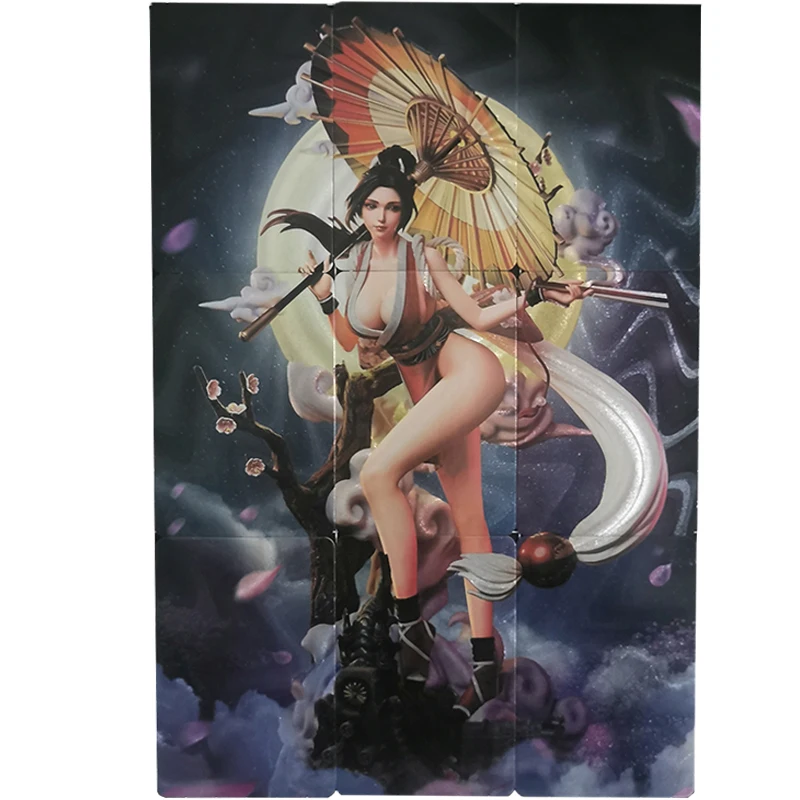 In Magazzino 9 Pz/set Sexy Anime Girl Carte Fatal Fury Il Re dei Combattenti Mai Shiranui Lingerie Gioco Carte Da Collezione Regali Di Natale