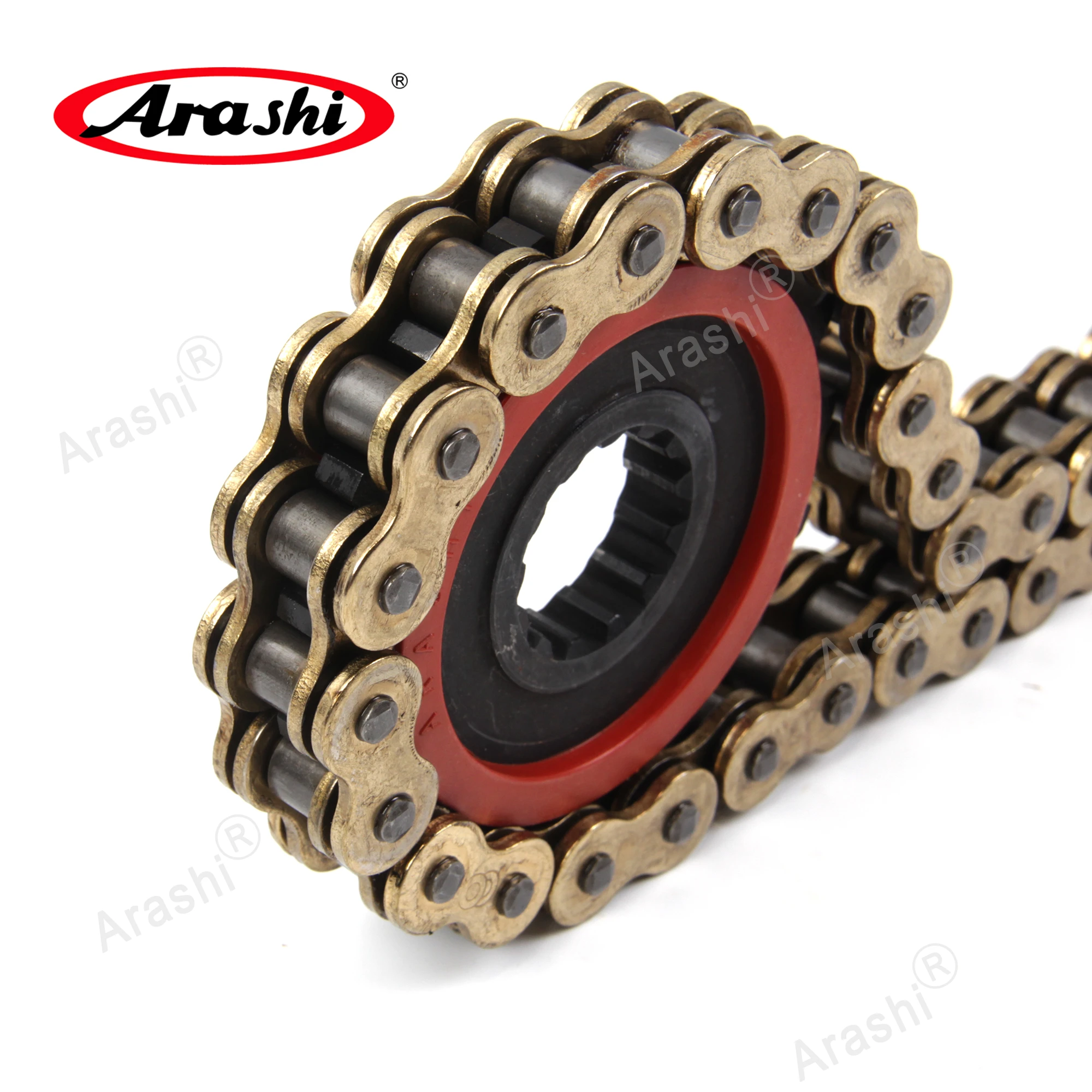 Arashi 530 Pitch 120 Link O-Ring Chain For HONDA SUZUKI YAMAHA KAWASAKI Motor Drive Chain Sprocket Heavy-Duty Connecting Link