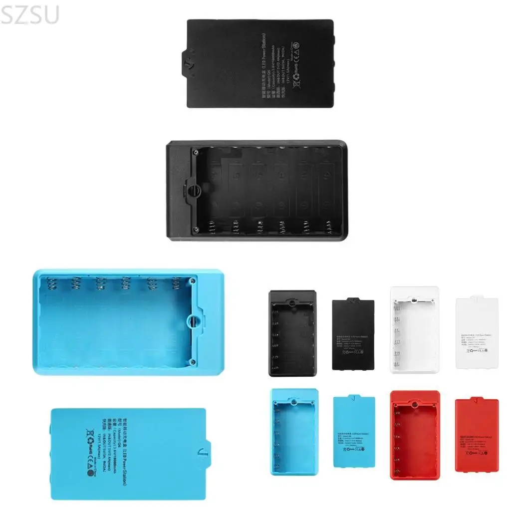 

SZSU Многоразовый аккумуляторный блок 18650. Чехол для Powerbank. Возможность быстрой зарядки. Компактный корпус (батарея в не
