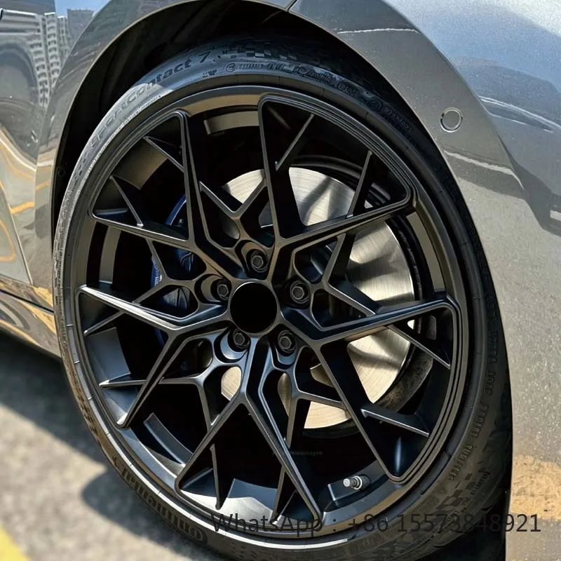 Lightweight Deep Concave Forged Aluminum Wheels 17 18 19 20 21 22inch 5*112 5*114.3 5*120 Glossy Black Finish for A4 A5 A6 A7