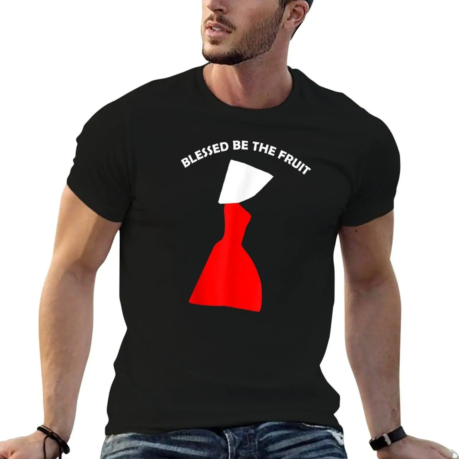 

Blessed Be The Fruit T-Shirt men t shirt cotton 100% t shirts for man graphic tees T-Shirt