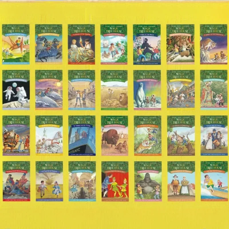 28 Books/Set Magic Tree House 1-28 English Reading Books Children's English Chapter Bridge Book