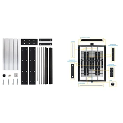 Kit de extensión CNC, Kit de actualización de 3018 a 3040, Compatible con fresadora de grabado CNC